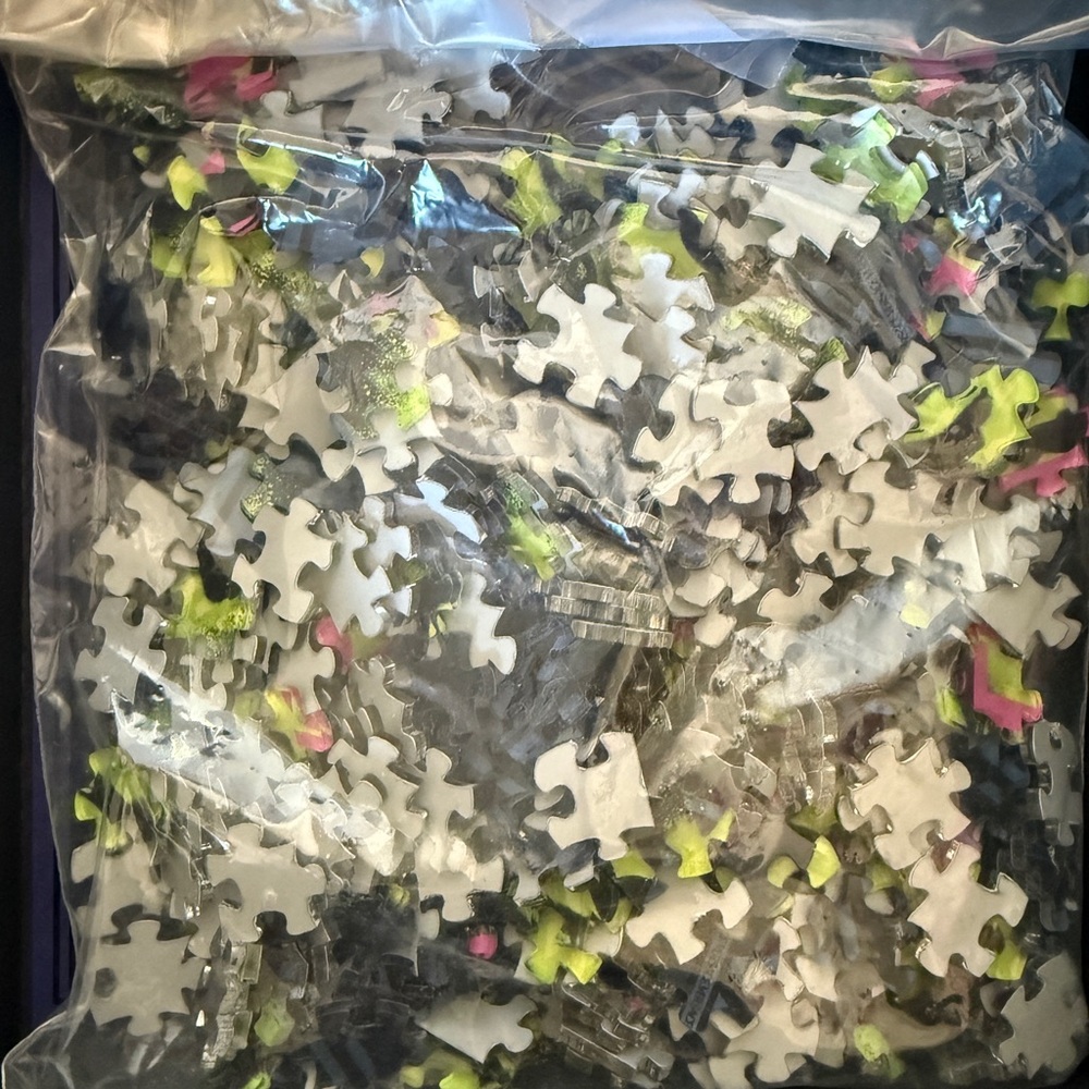 Versace Neon Green and Black Puzzle - Picture 2 of 9
